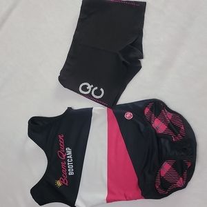 Beam Queen Boot Camp reversible gymnastics  leo